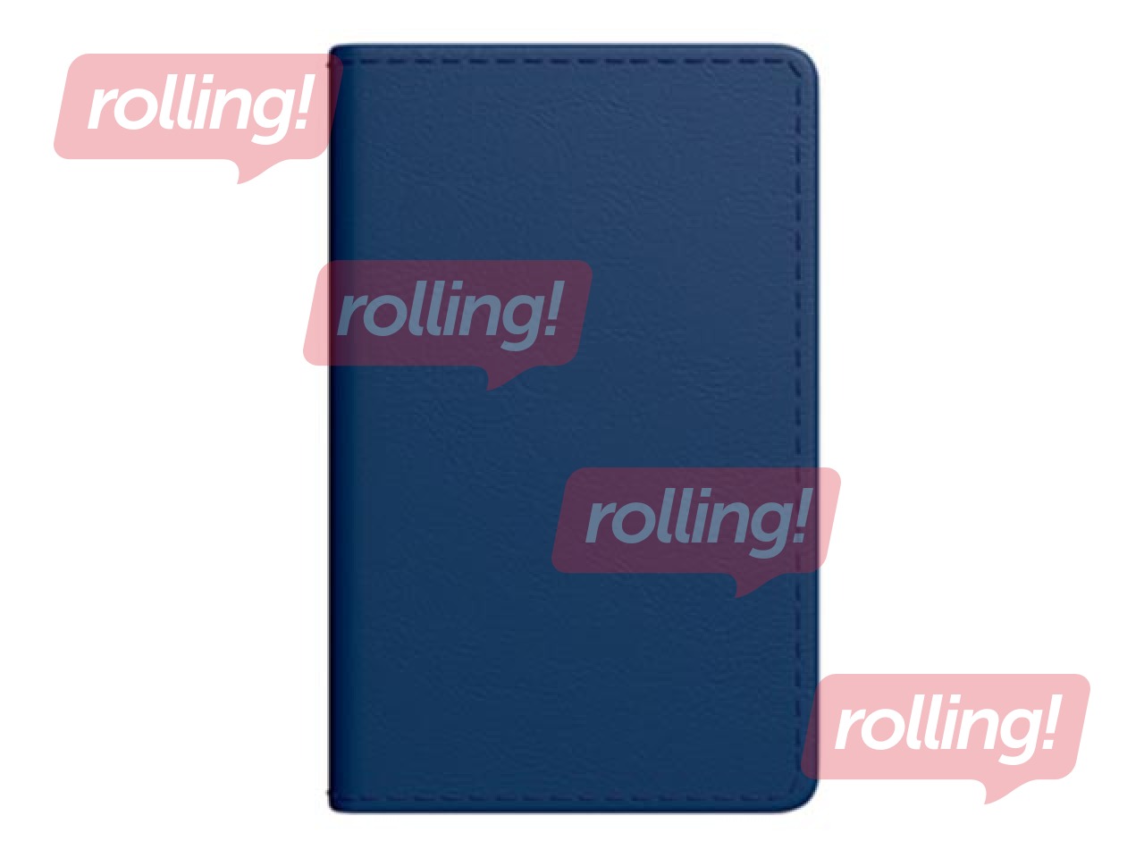 Kabatas kalendārs Mini A8, mākslīgā āda, tumši zils