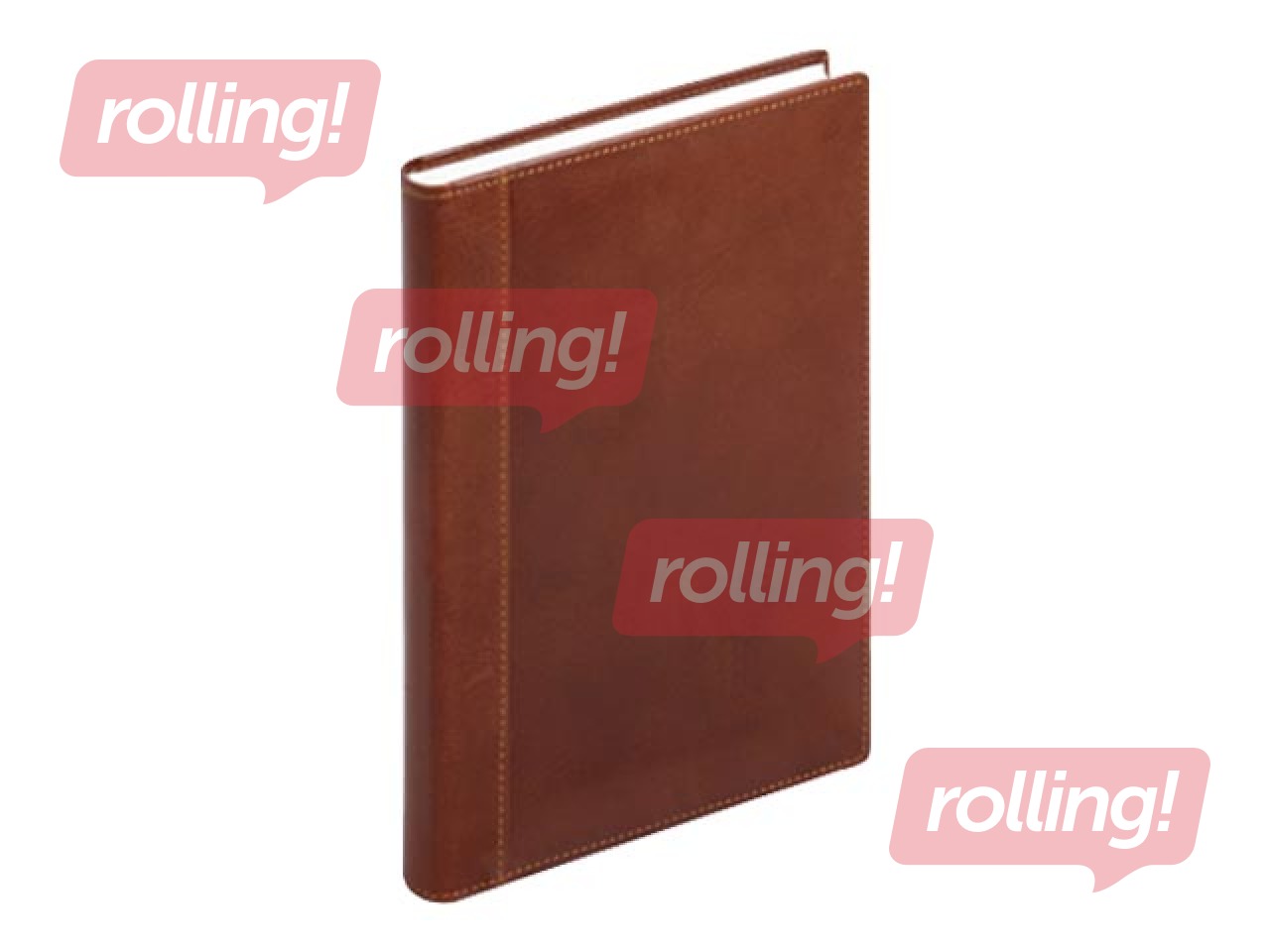 Kabatas kalendārs Mono, tamponato āda, brūns