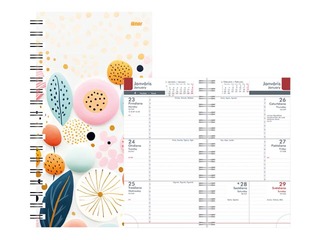 Kabatas kalendārs Midi Spiral Design, Sunny Day