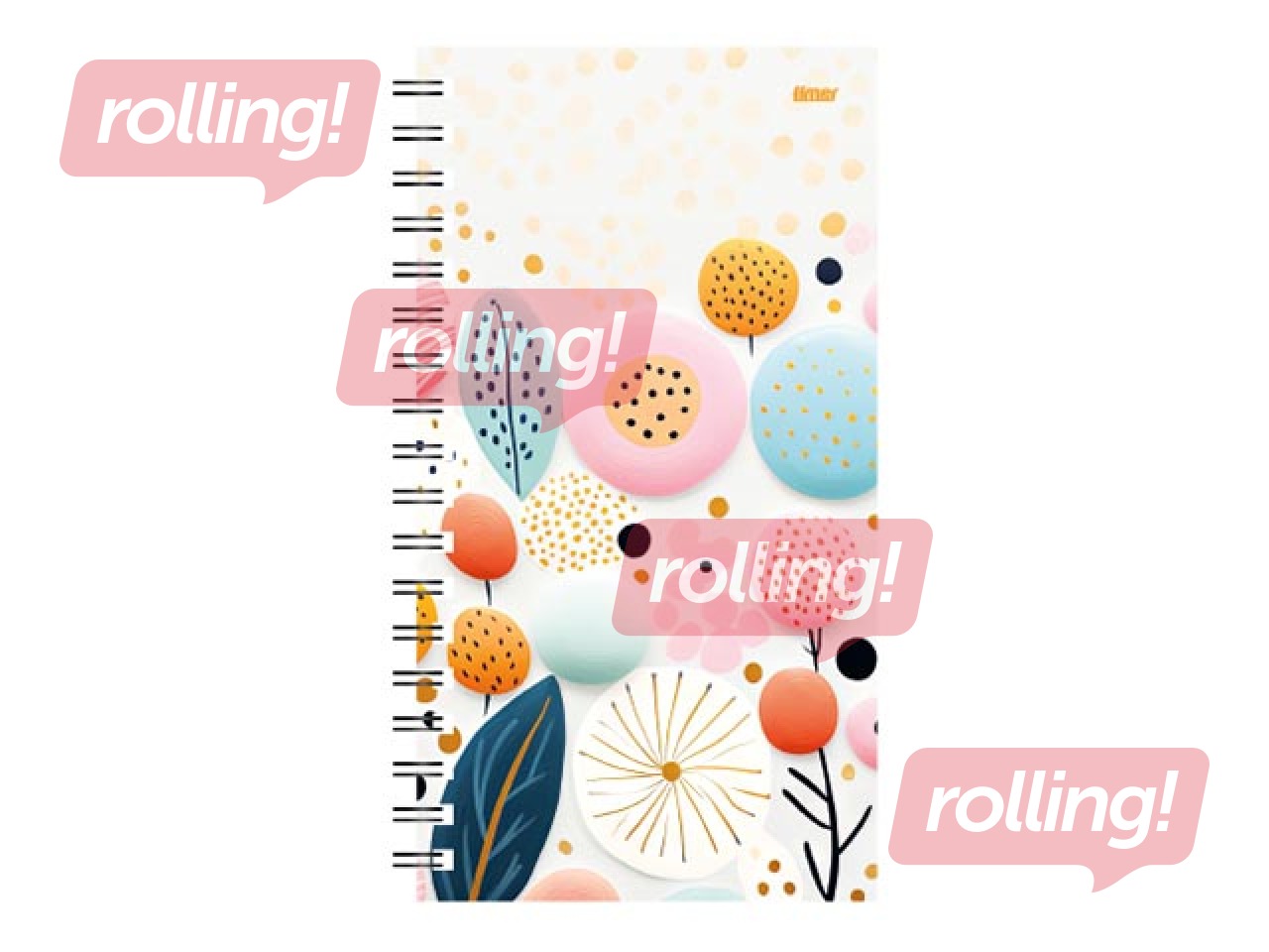 Kabatas kalendārs Midi Spiral Design, Sunny Day