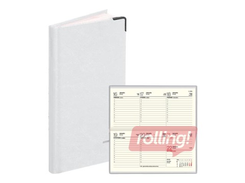 Kabatas kalendārs Lady, balacron, balts