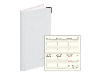 Kabatas kalendārs Lady, balacron, balts