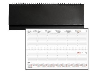 Galda kalendārs Credo, basis, melns