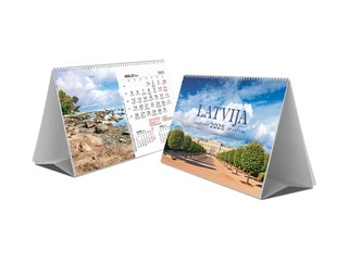 Galda kalendārs Desk - Latvija