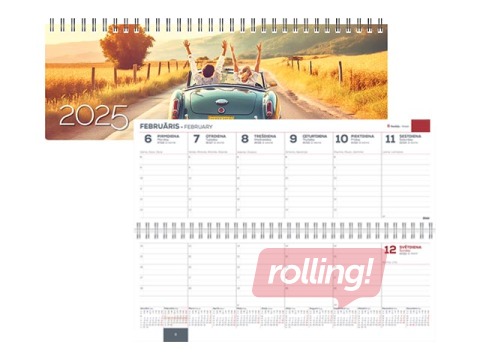 Galda kalendārs Memo Card, Holiday