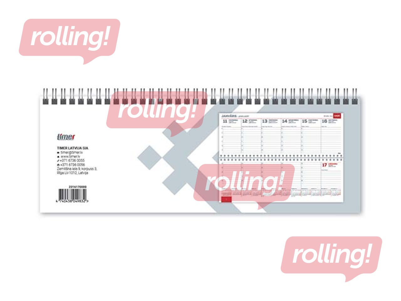 Galda kalendārs Memo Card, Nature