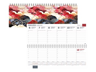 Galda kalendārs Memo Card, Golden Silk