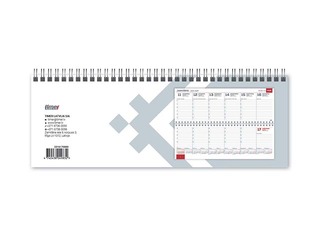 Galda kalendārs Memo Card, Golden Silk