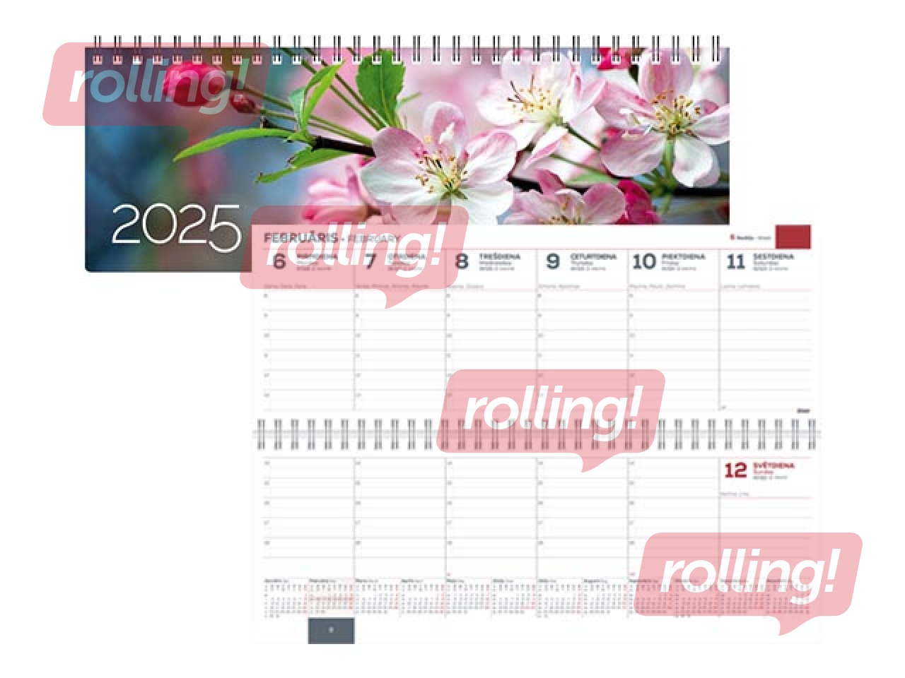 Galda kalendārs Memo Card, Spring