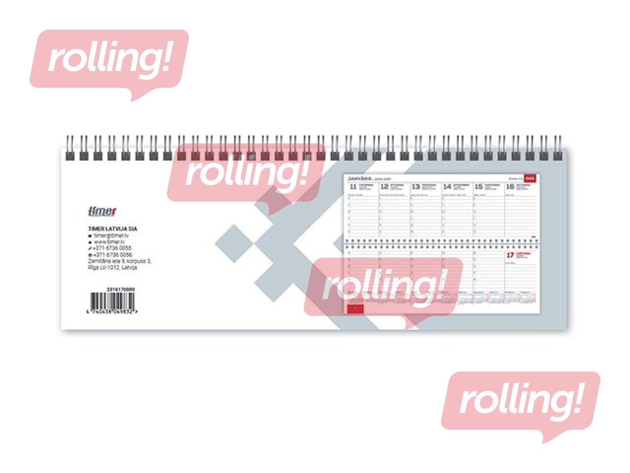 Galda kalendārs Memo Card, Adele