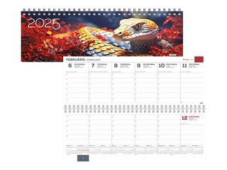 Galda kalendārs Memo Card, Snake