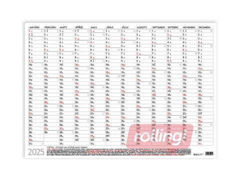 Kalendārs Optima, A2