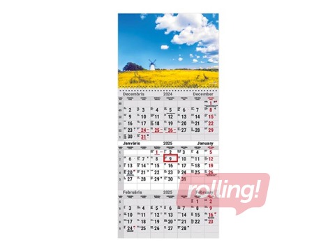 Sienas kalendārs Office, Nr.7