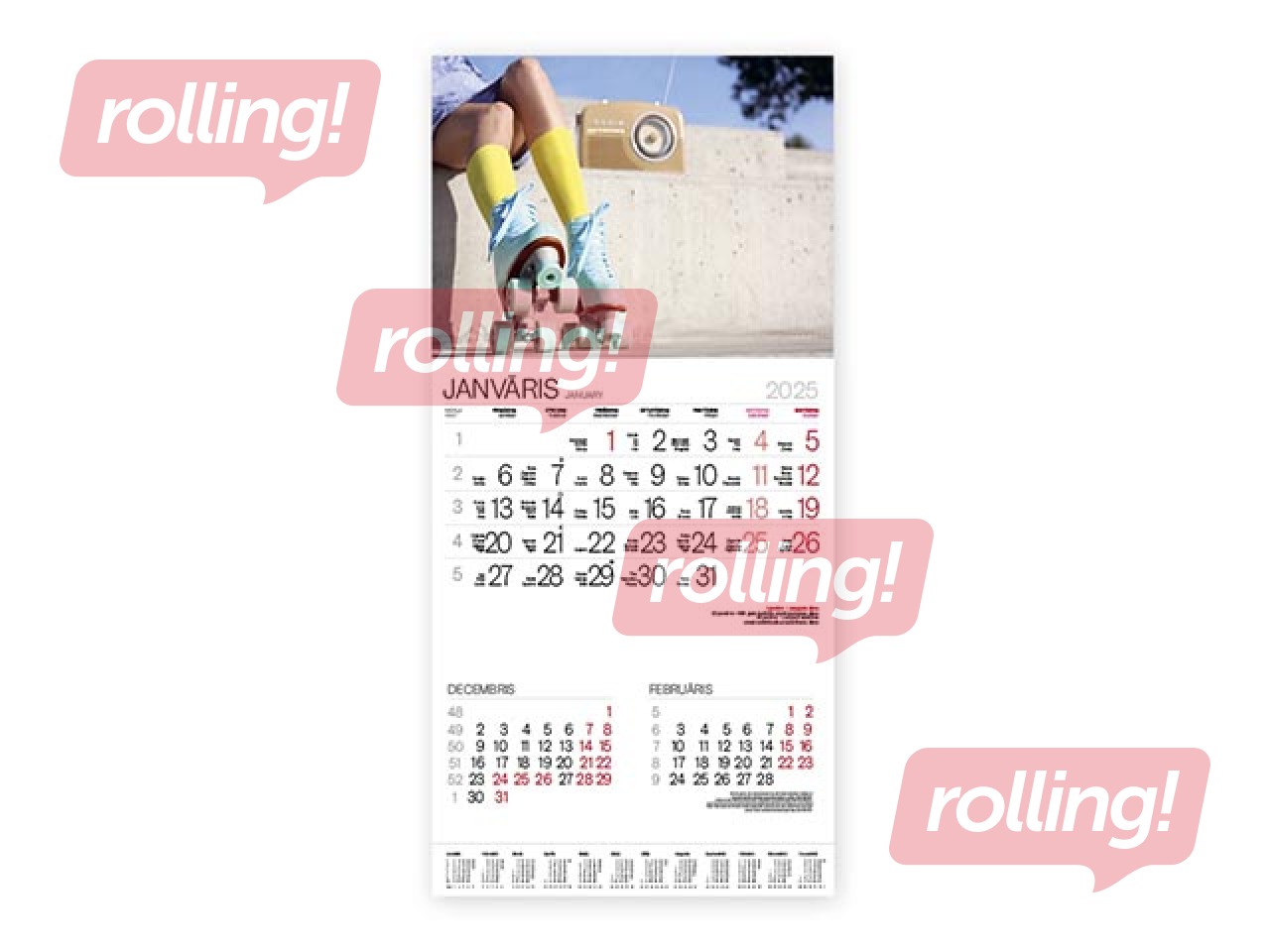 Sienas kalendārs Bonus Nr.2