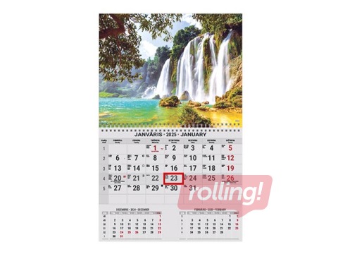 Sienas kalendārs Office Mini, Nr.10