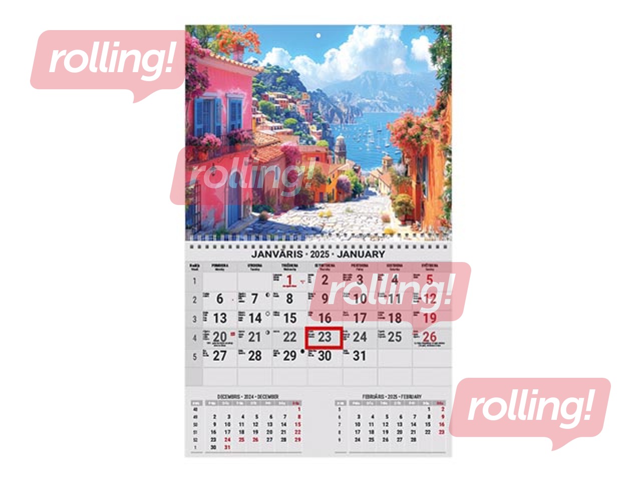 Sienas kalendārs Office Mini, Nr.16