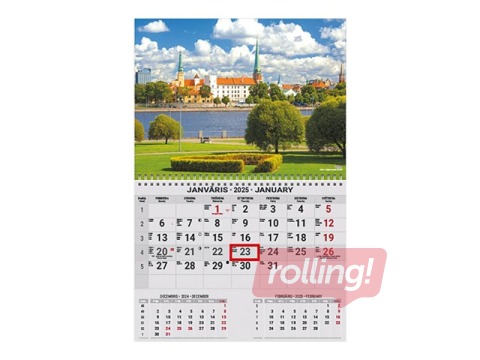 Sienas kalendārs Office Mini, Nr.6