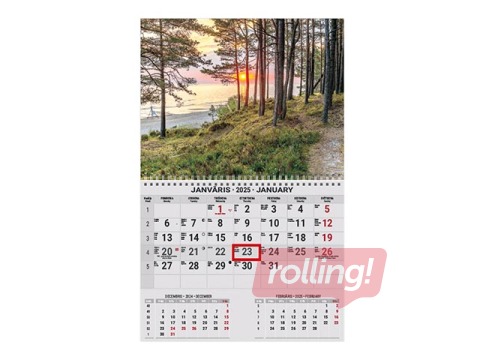 Sienas kalendārs Office Mini, Nr.8