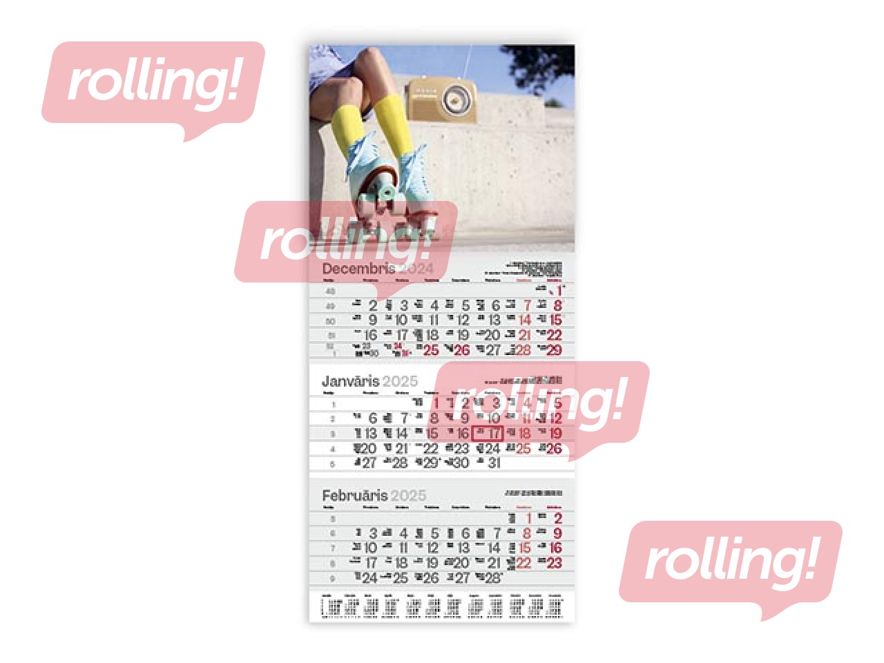 Sienas kalendārs Primus Nr.2