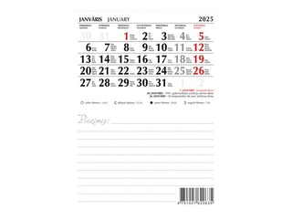 Kalendārs ar magnētu, Nr.5