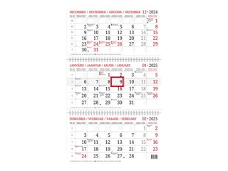 Sienas kalendārs Baltic, Pie ezera, bez vārda dienām