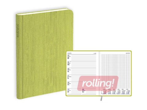 Skolotāja dienasgrāmata Pieturpunkts, A5, zaļa