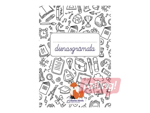 Skolēnu dienasgrāmata, 1.-3.kl., Dizains 3
