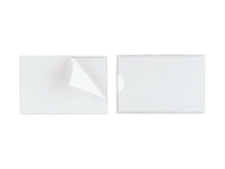 Vizītkaršu kabatiņa Durable, 57x90 mm, pašlīmējoša, 10 gab.