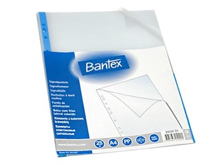 Dokumentu kabatiņa A4, Bantex, zila, 25 gab.