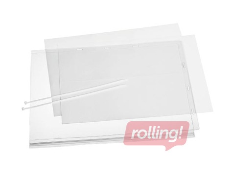 Dokumentu kabatiņas Durable, A3 ar kabeļu savilcēm, 5 gab.