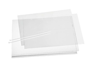 Dokumentu kabatiņas Durable, A3 ar kabeļu savilcēm, 5 gab.