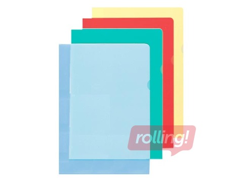 Mape - stūrītis Donau,  A4, 180 mic., glancēta, caurspīdīga