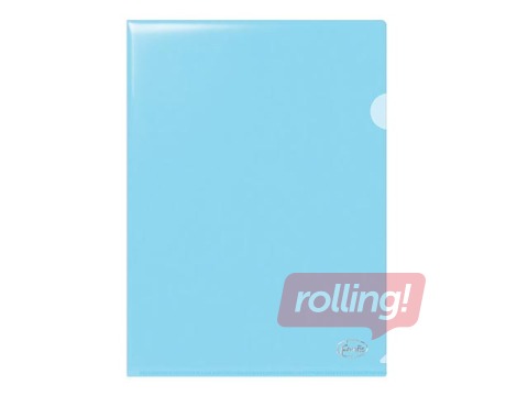 Mape - stūrītis Forofis, A4, glancēta, 115 mic, caurspīdīga zila, 12 gab.