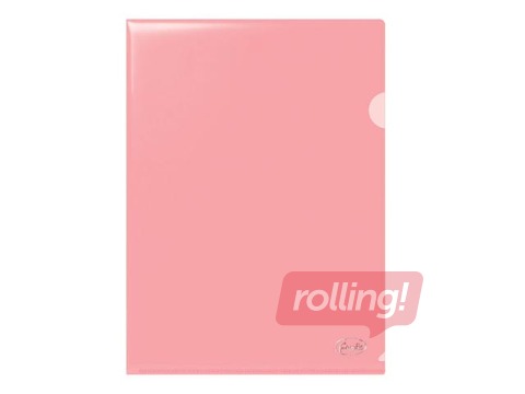 Mape - stūrītis Forofis, A4, glancēta, 180 mic, sarkana, 12 gab.