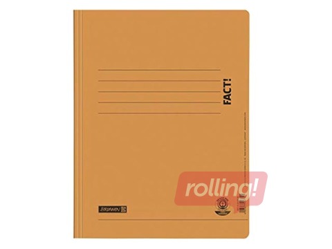 Mape ātršuvējs Brunnen, A4, kartona, oranža