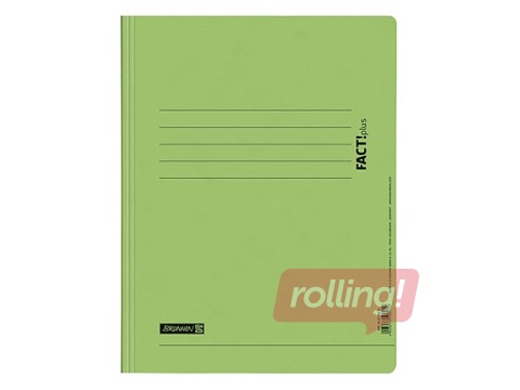 Mape ātršuvējs Brunnen, A4, kartona, gaiši zaļa