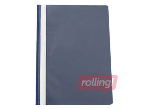 Mape ātršuvējs Interfolia, A4, tumši zila