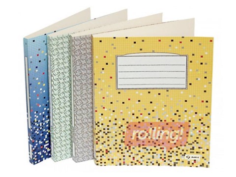 Mape ātršuvējs ar garo līsti Multi-S, A4, kartona, zila