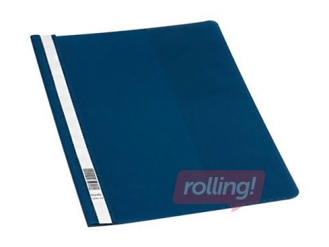 Mape ātršuvējs Bantex, A4+, ar matētu priekšvāku, zila