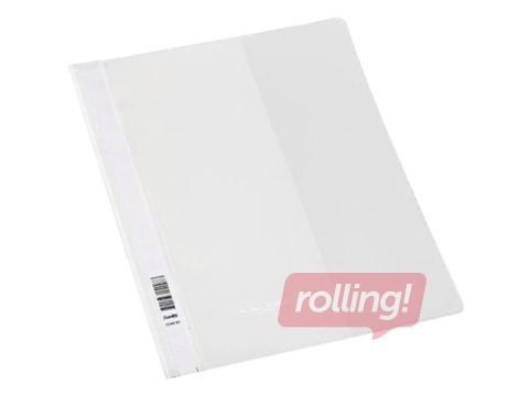 Mape ātršuvējs Bantex, A4+, ar matētu priekšvāku, balta