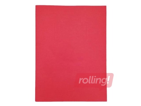 Mape dokumentiem SM·LT, A4, kartona ar iekšējām kabatām, sarkana