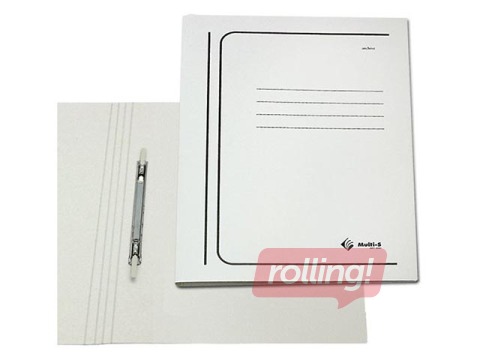 Mape ātršuvējs Multi-S, A4, kartona, balta