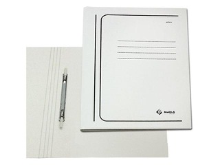 Mape ātršuvējs Multi-S, A4, kartona, balta