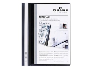 Mape ātršuvējs Duraplus, A4+, melna