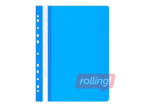 Mape ātršuvējs Office Products ar perforāciju, A4, zila