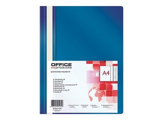 Mape ātršuvējs Office Products, A4, tumši zila