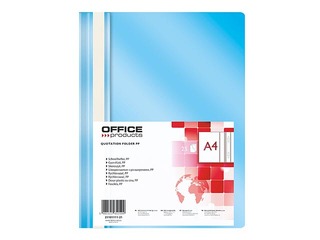 Mape ātršuvējs Office Products, A4, gaiši zila