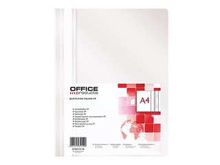 Mape ātršuvējs Office Products, A4, balta