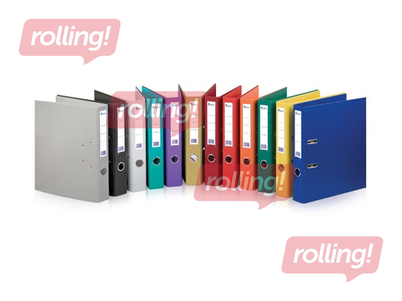 Mape reģistrs Forpus, A4, dzeltena, 70mm