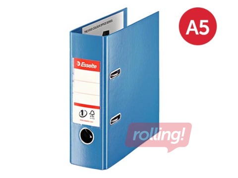 Mape reģistrs Esselte No.1 Power, A5, zila, 75mm